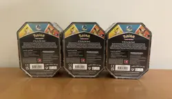 Pokemon TCG Eevee Evolutions Tins (Set of 3) - Vaporeon, Jolteon, Flareon - Image 2