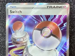TRAINER - Switch (123/094) ~ Mint/NM Phantasmal Flames 2025 Full Art Pokemon TCG - Image 2