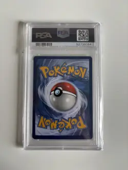 Pokemon TCG Celebi & Venusaur GX SM167 Sun Moon Tag Team Alt Art Promo PSA 8 NM - Image 2