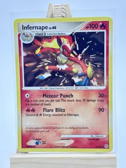 Pokemon TCG Infernape Diamond & Pearl 5/130 Holo Holo Rare 2007 - Image 1