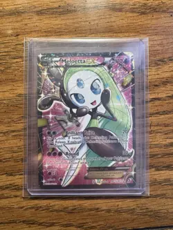 Pokemon TCG Meloetta EX Full Art Ultra Rare RC25/RC25 Holo Legendary Treasures - Image 1