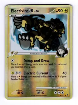 Electivire FB Supreme Victors #4 (2009) Reverse Holo MP Pokemon - Image 1
