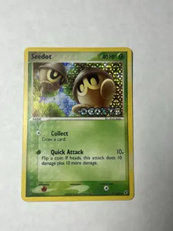 2005 SEEDOT 71/107 Ex DEOXYS POKEMON NINTENDO - REVERSE HOLO -STAMPED - LP - Image 1