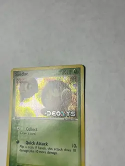 2005 SEEDOT 71/107 Ex DEOXYS POKEMON NINTENDO - REVERSE HOLO -STAMPED - LP - Image 2