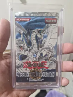 YuGiOh - Cybernetic Revolution Booster Pack - 1st Edition - Sealed Hobby Packs 2 - Image 1
