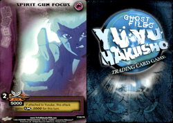 C155/176 Spirit Gun Focus Yu Yu Hakusho TCG CCG Card 2003 - Image 1