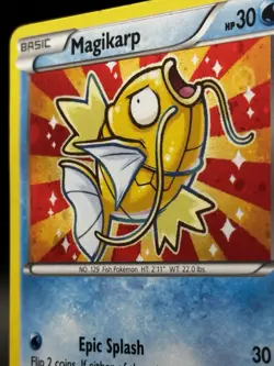 Pokemon Shiny Gold Magikarp XY143 Holo Promo Card - Image 2