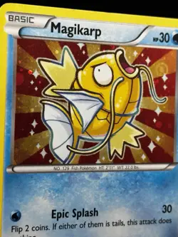Pokemon Shiny Gold Magikarp XY143 Holo Promo Card - Image 4