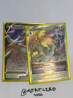 Arceus V SWSH306 SWSH: Sword & Shield Promo Cards Holo - Image 1