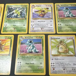 Pokemon TCG Jungle Non Holo Rares Lot Of 7 Cards LP-NM scyther pinsir pidgeot - Image 3