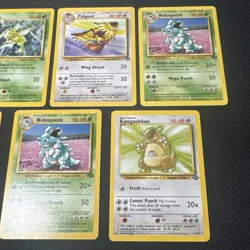 Pokemon TCG Jungle Non Holo Rares Lot Of 7 Cards LP-NM scyther pinsir pidgeot - Image 4