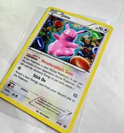 Pokemon TCG XY Ditto #XY40 Holo Promo Card LP - Image 2