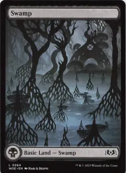 Swamp (0264) L Wilds of Eldraine 264 LP-NM MTG - Image 1