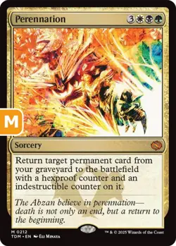 MTG Perennation TDM M Sorcery NM - Image 1