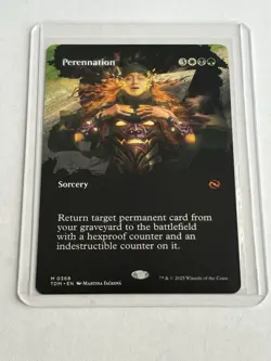 Perennation (Borderless) Tarkir: Dragonstorm (TDM) - MTG Mythic Rare #368 - Image 2