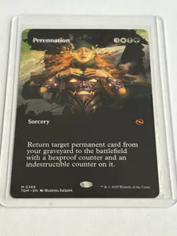 Perennation (Borderless) Tarkir: Dragonstorm (TDM) - MTG Mythic Rare #368 - Image 3