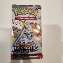 Pokemon Scarlet and Violet Prismatic Evolutions Booster Pack - Factory Sealed - Image 1