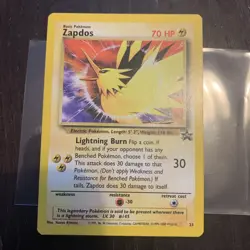Pokemon WoTC Promo 23 Zapdos Kimura Corrected Illustrator RARE - Image 1