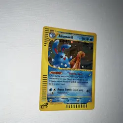 Pokemon Azumarill Holo Rare 70 HP Stage 1 Aquapolis 14/147 2002 English - Image 3