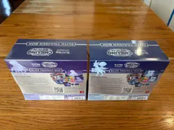 Pokemon Sword & Shield Chilling Reign Elite Trainer Box ETB Set of 2 New Sealed - Image 3