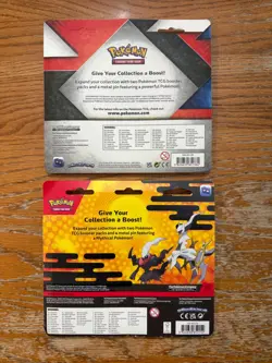 Pokemon TCG Sword & Shield Blister SET OF 2! - Darkrai & Celebi Pin + 4 Packs! - Image 2