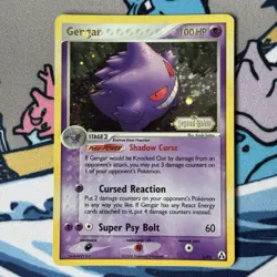 Gengar 5/92 Legend Maker Reverse Holo Stamped Pokemon TCG - Image 1