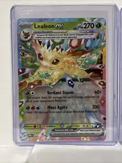 POKEMON SECRETE RARE LOT TCG • of 4• Leafeon Ex (2) & Flareon Ex (1) - Image 2