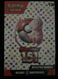 Pokemon TCG Scarlet and Violet 151 Booster Bundle Set - 290-85321 820650853210 - Image 1