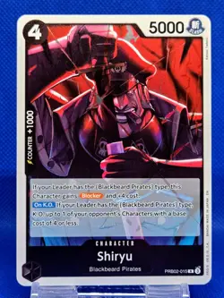 Shiryu PRB02-015 R | NM | Premium Booster -The Best- Vol. 2 | One Piece TCG | EN - Image 1