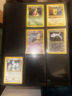 Pokemon Cards WOTC Neo Genesis Near Complete 1st Edition Set See Description - Image 2