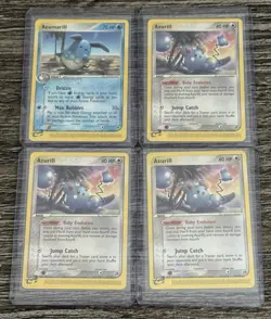 Pokemon E Reader Non Holo Card Lot of 28 Sandstorm Cards Azurill Skitty Etc. - Image 2