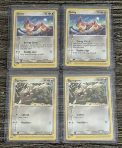 Pokemon E Reader Non Holo Card Lot of 28 Sandstorm Cards Azurill Skitty Etc. - Image 4