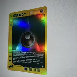 Pokemon Darkness Energy Holo Rare Aquapolis 142/147 2002 English TCG Card - Image 2