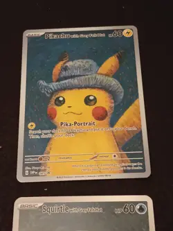 4 Starry Night Pokemon x Van Gogh Promo Card - NM - Image 3