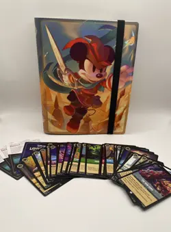 Lorcana: Fabled Collector Starter Set Mickey Mouse binder & Card sampler - Image 1