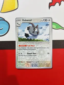 Dubwool 125/142 Reverse Holo Uncommon Pokemon TCG Stellar Crown Card - Image 4