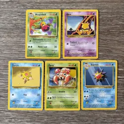 5x Pokemon Cards Wotc Vintage Card Bundle BASE SET 2 (45) - Image 1