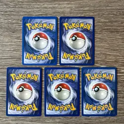 5x Pokemon Cards Wotc Vintage Card Bundle BASE SET 2 (45) - Image 2