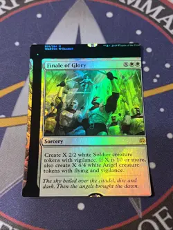 MTG NFC "miscut" Foil Finale of Glory War of the Spark #1 - Image 1