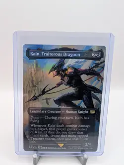 Kain, Traitorous Dragoon [Borderless Foil] #316 Magic Final Fantasy - Image 1