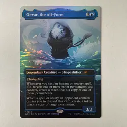 Magic the Gathering Secret Lair #1683 Orvar the All-Form Bordeless Foil Mythic - Image 1