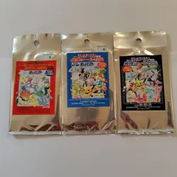 Pokemon Amada Strongest Seal Legends Exclusive Vintage Sticker Japan - Image 1