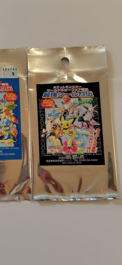 Pokemon Amada Strongest Seal Legends Exclusive Vintage Sticker Japan - Image 2
