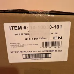 Pokemon Prismatic Evolutions Figure Collection Box - Sealed case x6 in hand - Image 2