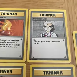 Pokemon TCG Base Set Trainer Bundle Job Lot 1999 x11 nm - Image 4