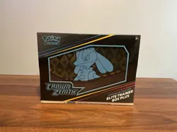Pokemon Center Exclusive Crown Zenith Elite Trainer Box Plus - 12 Packs 820650851872 - Image 1