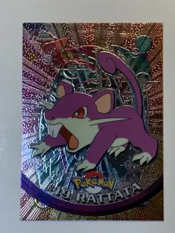 2000 Topps Chrome Pokemon Series 1 #19 Rattata (B) FREE COMBINED SHIPPING - Image 1