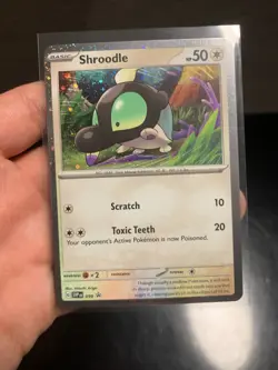 Pokemon TCG Shroodle PROMO 099 Scarlet & Violet Promos (2024) NM - Image 1