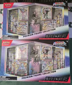 Pokemon Prismatic Evolutions Premium Figure Collection New Sealed IN HAND - Image 2