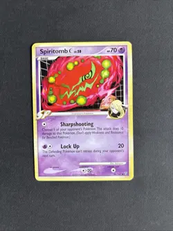 Pokemon TCG Spiritomb [C] Supreme Victors 84/147 Regular Uncommon Non Holo - MP - Image 1